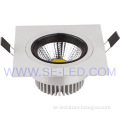 20W Pure White double 2x10w led downlight cob